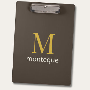 Pranchetas Presente de Luxo Personalizado com Monograma em Do