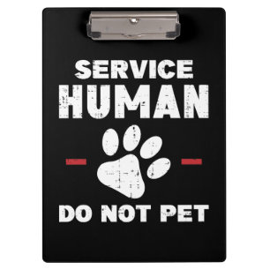Pranchetas Presente engraçado para amantes de cães - Serviço