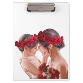 Pranchetas Presente Personalizado Floral Comovente