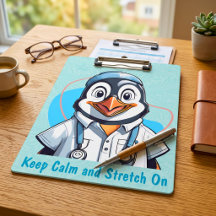Presentes de Pinguim Fofo para Fisioterapeutas Méd