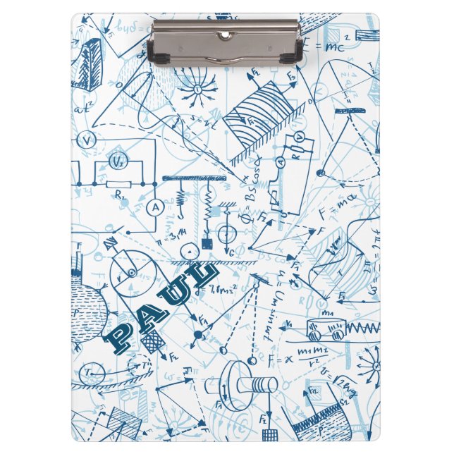 Pranchetas Presentes Físicos Personalizados para Clipboar Fís (Frente)