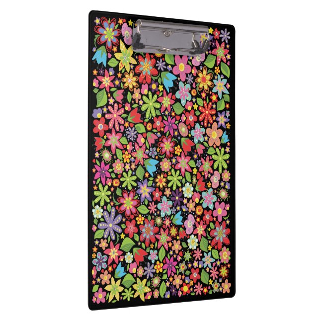 Pranchetas Primavera Floral Bright Flower Office Papers (Direita)