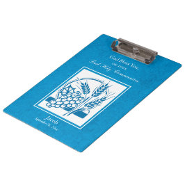 Pranchetas Primeira Comunhão, Trigo, Uva Azul