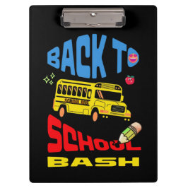 Pranchetas Primeiro dia de início da escola