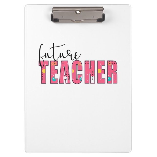 Pranchetas Professora de Arte Futura (Frente)