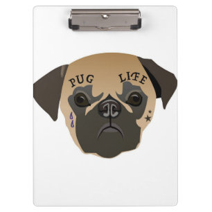 Pranchetas Pug Lovers Vida Útil