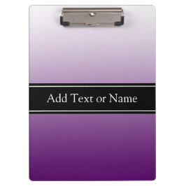 Pranchetas Purple Faded Personalizado