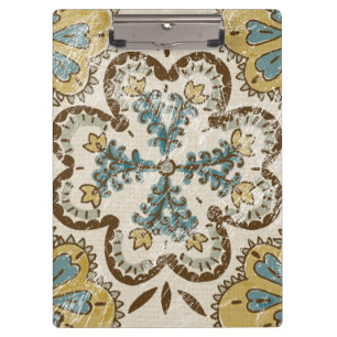 Pranchetas Quadrado de Batik Não Embelezado II