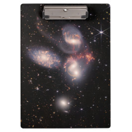 Pranchetas Quinteto de Stephan 5 Galáxias Campo Profundo Jame