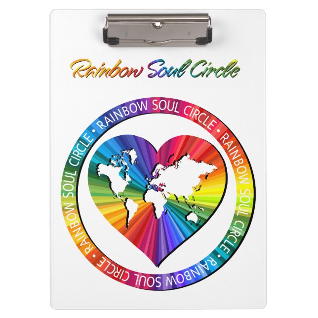 Pranchetas Rainbow Soul Circle (Frente)