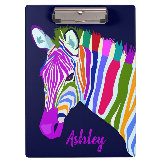 Pranchetas Rainbow Zebra (Frente)