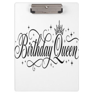 Pranchetas Rainha de Aniversário Grupo de Celebração Personal