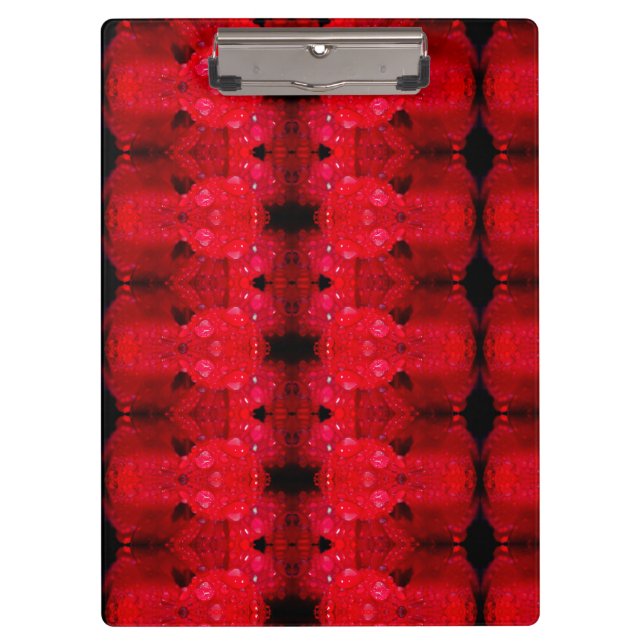 Pranchetas Rainy Red Dianthus Ikat 4 (Frente)