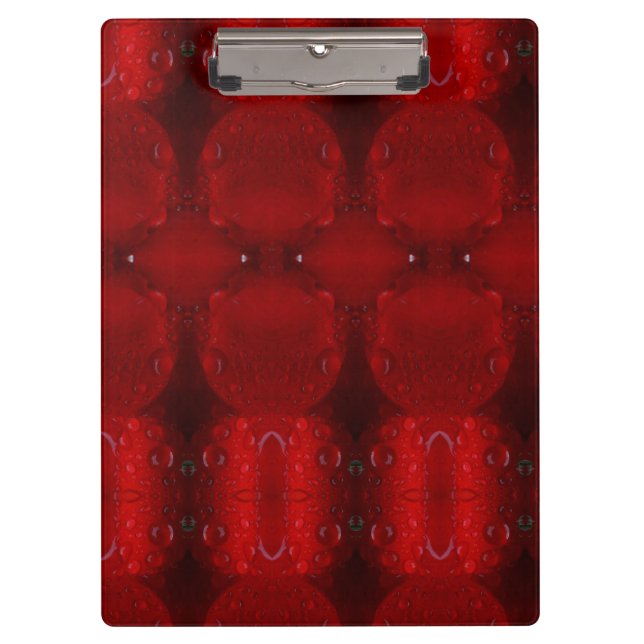 Pranchetas Rainy Red Dianthus Ikat 6 (Frente)