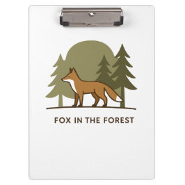 Pranchetas Raposa na Floresta