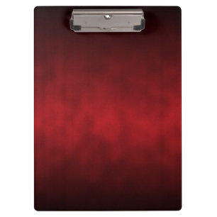 Pranchetas Red Artsy Gothic Ombre