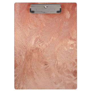 Pranchetas Redemoinho de cobre Dourado cor-de-rosa da grão de