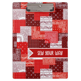 Pranchetas Remendo de Costura Personalizado Bandana Padrão de