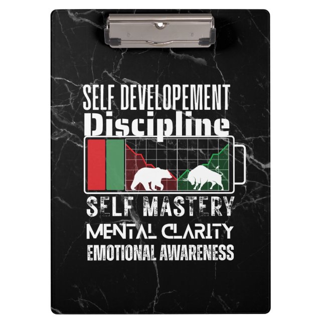 Pranchetas Reminder and motivation | Forex mindset | Marble (Frente)