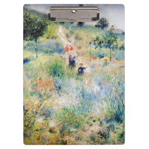 Pranchetas Renoir - Caminho Que Lidera Através da Grama Alta