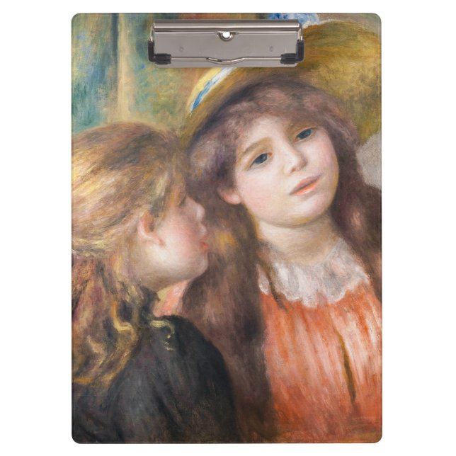 Pranchetas Renoir - Retrato de Duas Meninas (Frente)