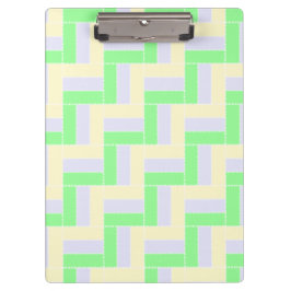 Pranchetas Retângulos de Pastel Linhas Brancas Padrão