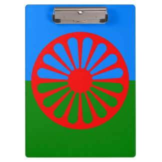 Pranchetas Romany Gypsy flag Clipboard