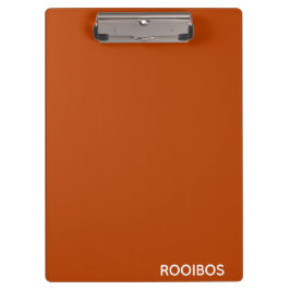 Pranchetas Rooibos - cor vermelha castanho