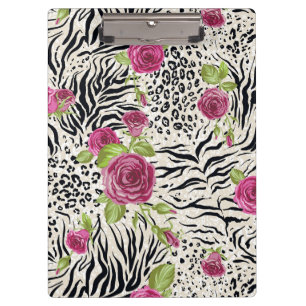 Pranchetas Rosas no teste padrão animal