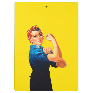 Pranchetas Rosie poderoso o estilo retro do rebitador
