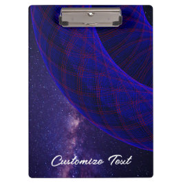 Pranchetas Rosquinhas Azuis Na Área De Transferência De Espaç