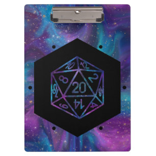 Pranchetas RPG Dice   Nebula Fantasy Retro Tabletop PnP Gamer