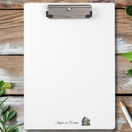 Pranchetas Rustic Country Business Personalizado