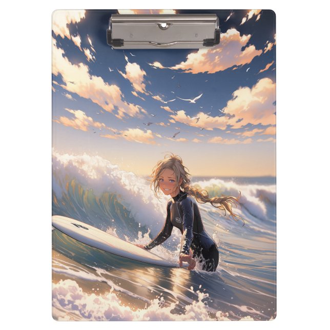 Pranchetas Saindo para pegar uma onda (Frente)