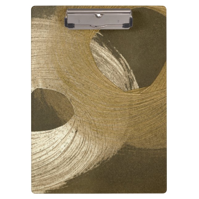 Pranchetas Sandstorm circular em Tan e Brown escuro (Frente)