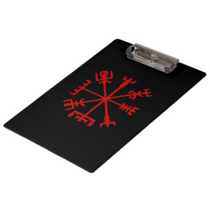 Pranchetas Sangue Red Vegvísir (Viking Compass)