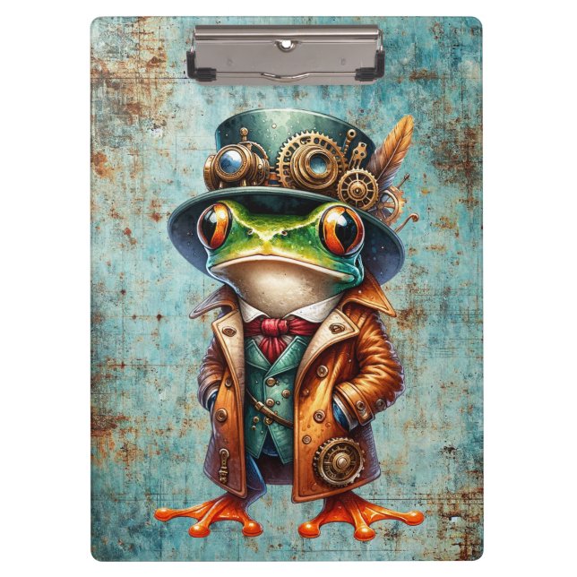 Pranchetas Sapo Steampunk  (Frente)