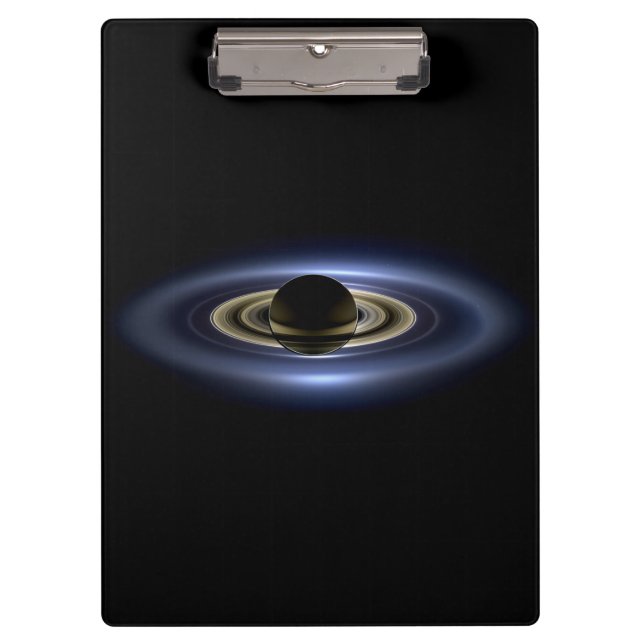 Pranchetas Saturno Eclipsou o Sol a partir do Orbitador Cassi (Frente)