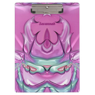 Pranchetas SAVANNAH ~WOW! ESTRANHO! Cinza rosa, branco e ceri
