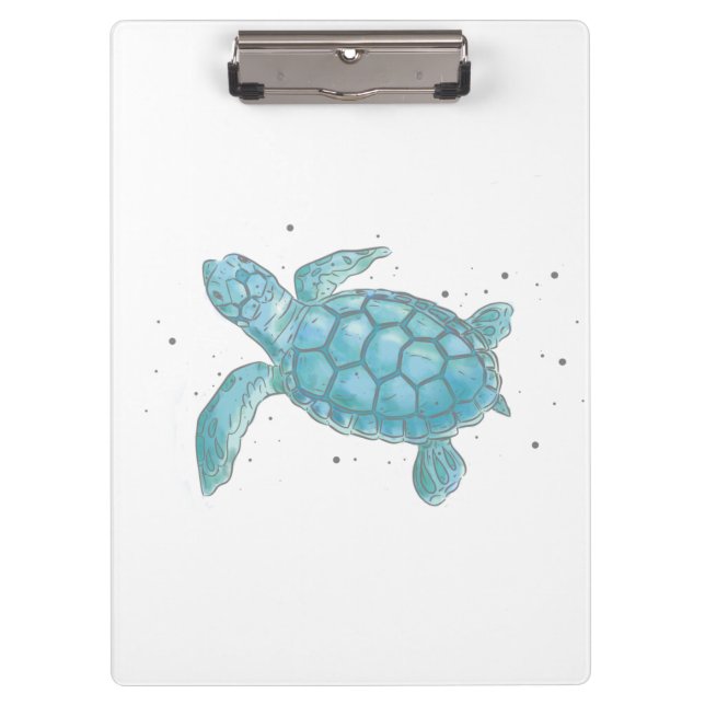 Pranchetas Sea Turtle Notebook (Frente)