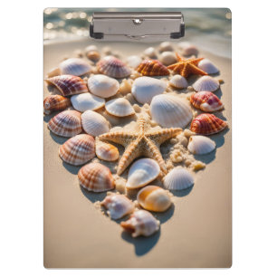 Pranchetas Seashell Heart