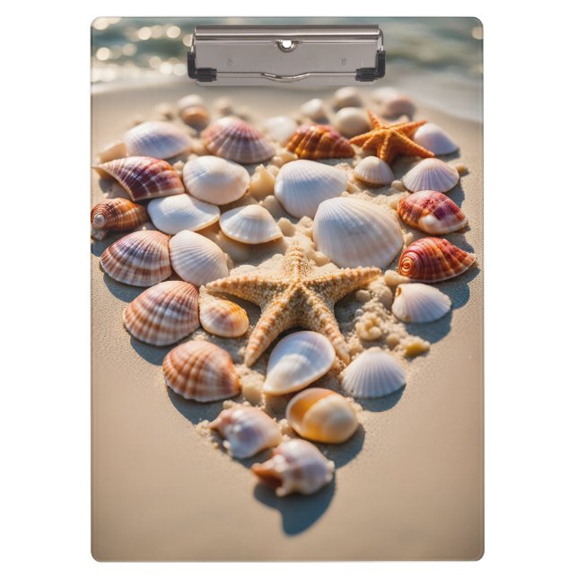 Pranchetas Seashell Heart (Frente)