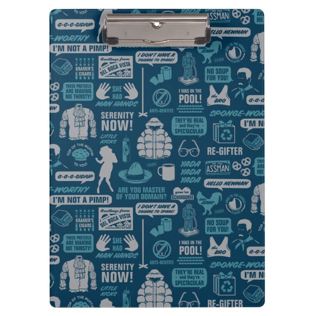 Pranchetas Seinfeld | Padrão-memória (Frente)