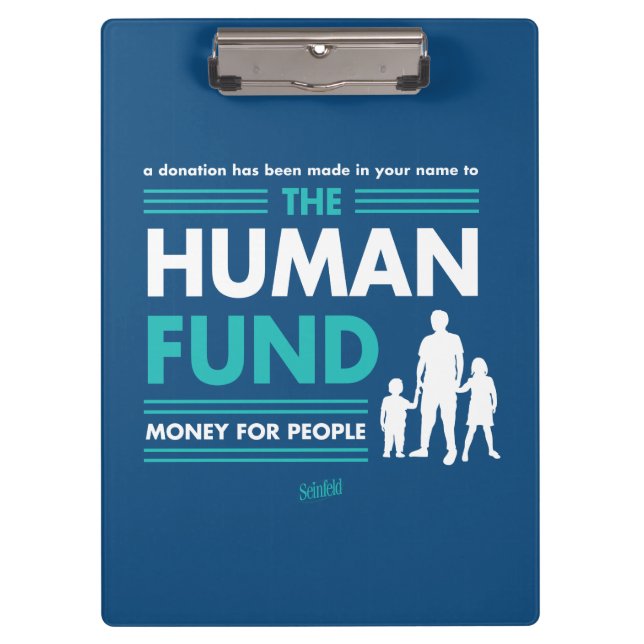 Pranchetas Seinfeld | The Human Fund (Frente)