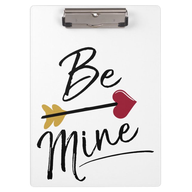 Pranchetas Seja minha Cute Valentines (Frente)