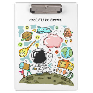 Pranchetas Serei um astronauta - um sonho infantil