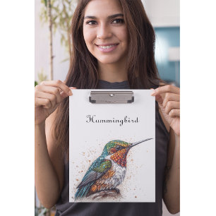 Pranchetas Serenata de Hummingbird, personalizada