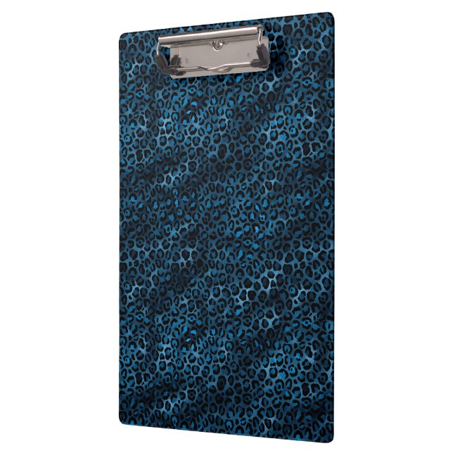 Pranchetas Série Blue and Gold Leopard Design 3 (Esquerda)