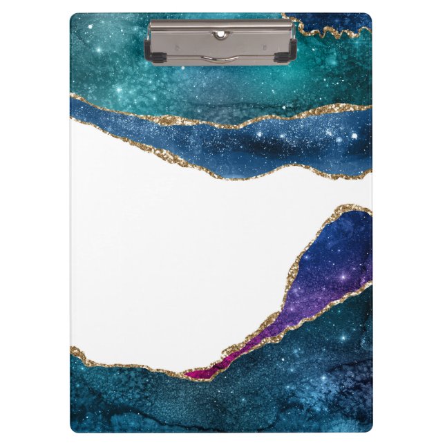 Pranchetas Série Galaxy Agate Design 3 (Frente)