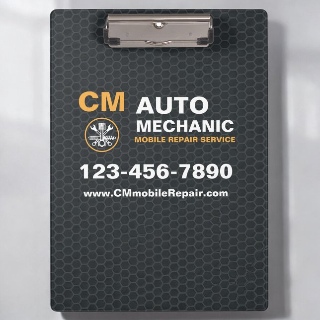 Pranchetas Serviços de Reparação Automóvel de Mecânico Móvel (Criador carregado)